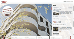 Desktop Screenshot of flair-duesseldorf.de